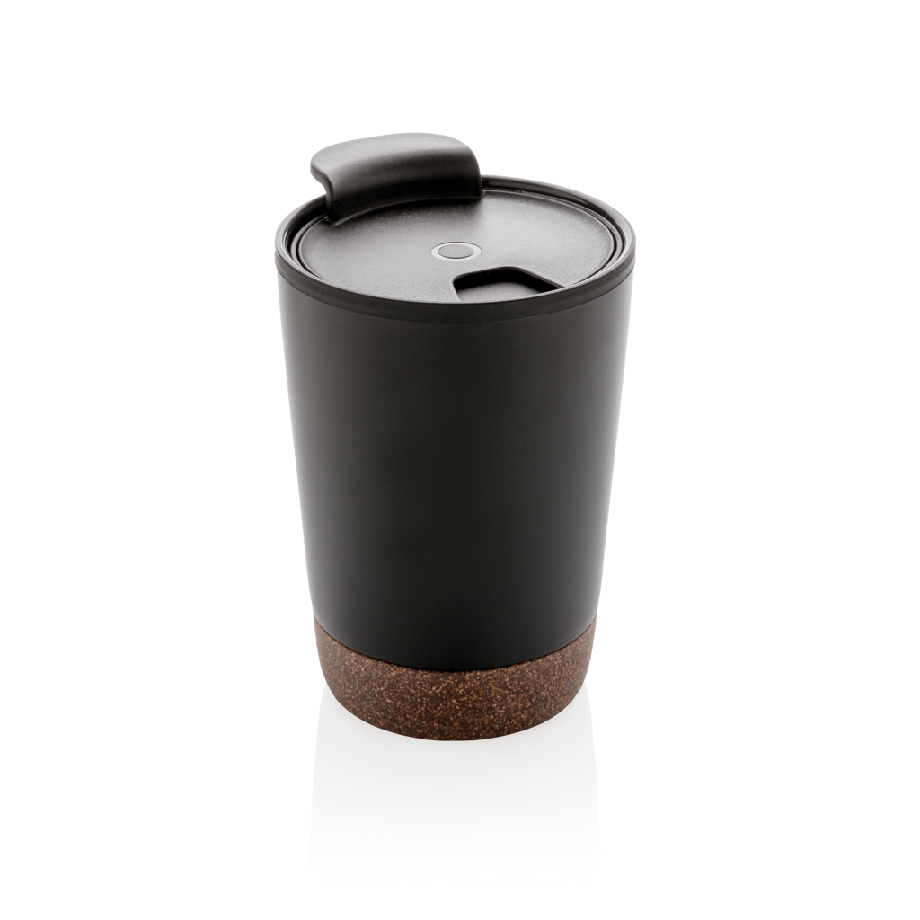 Termo čaša za kavu od recikliranog čelika RCS s plutom 300 ml