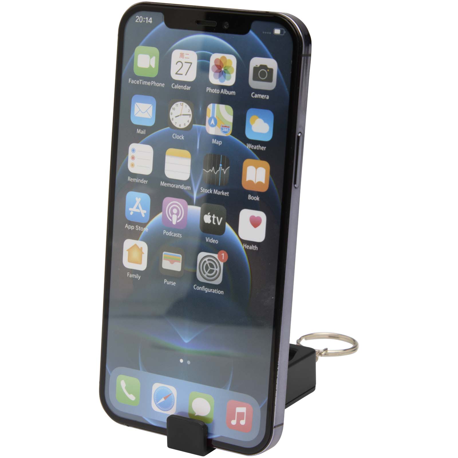 Aggia stalak za mobitel od reciklirane plastike s fidget igračkom