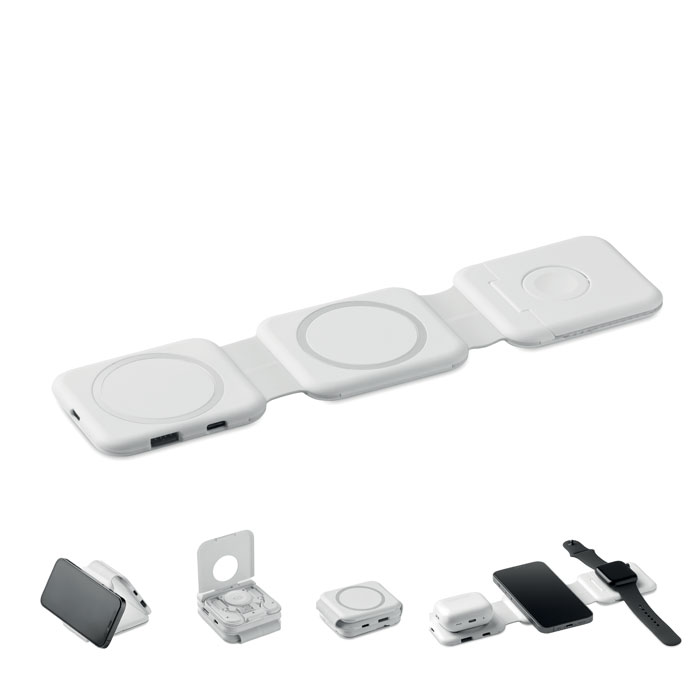 Rois magnetska stanica za punjenje 3 u 1 s USB hubom