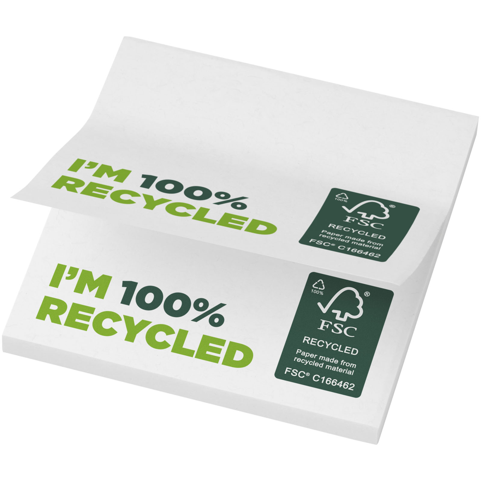 Sticky-Mate® reciklirane samoljepljive bilješke 75 x 75 mm