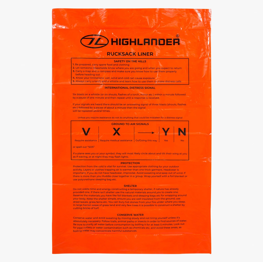 Highlander vodootporna podstava za ruksak 50 L