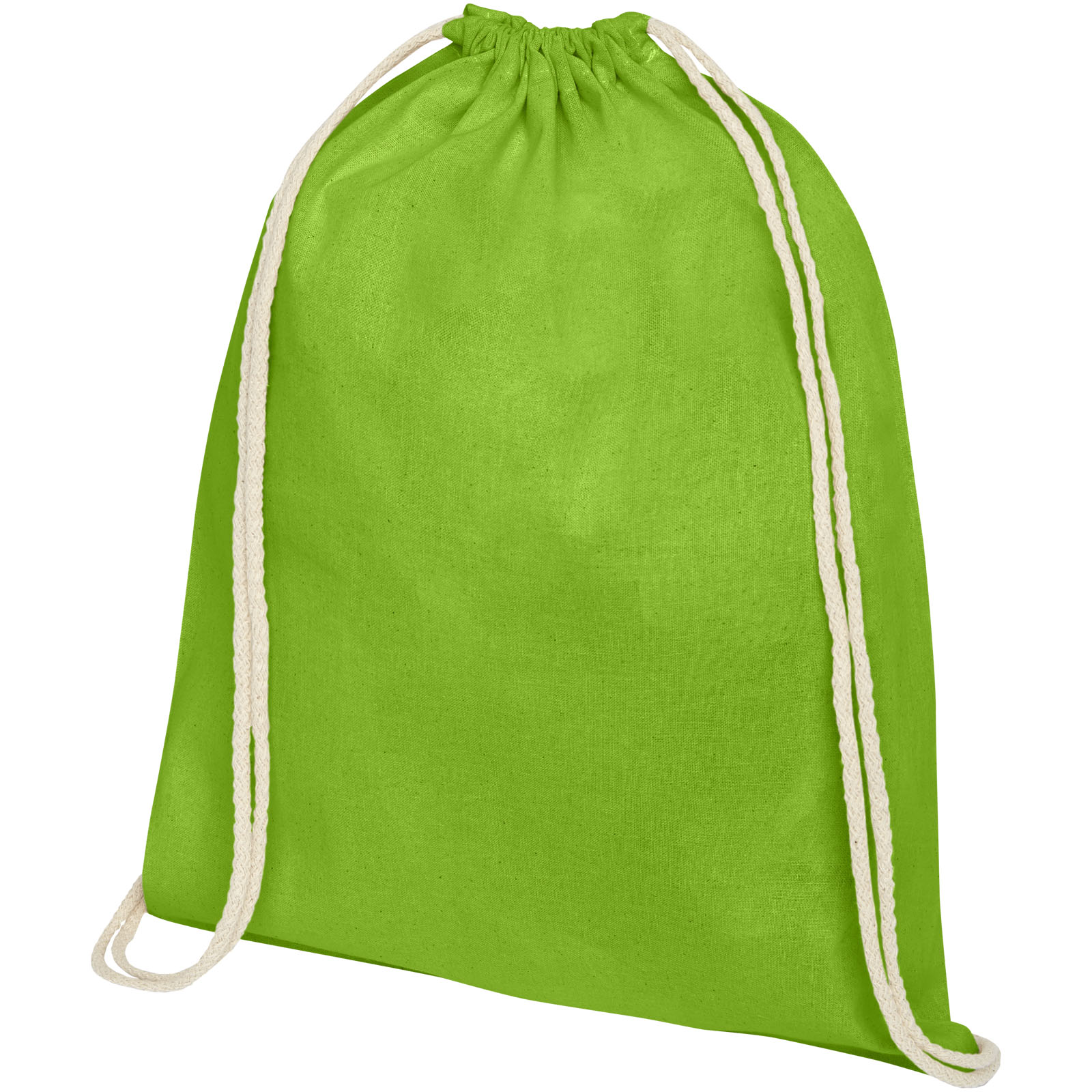 Oregon pamučna vrećica s vezicama, 100 g/m², 5 L