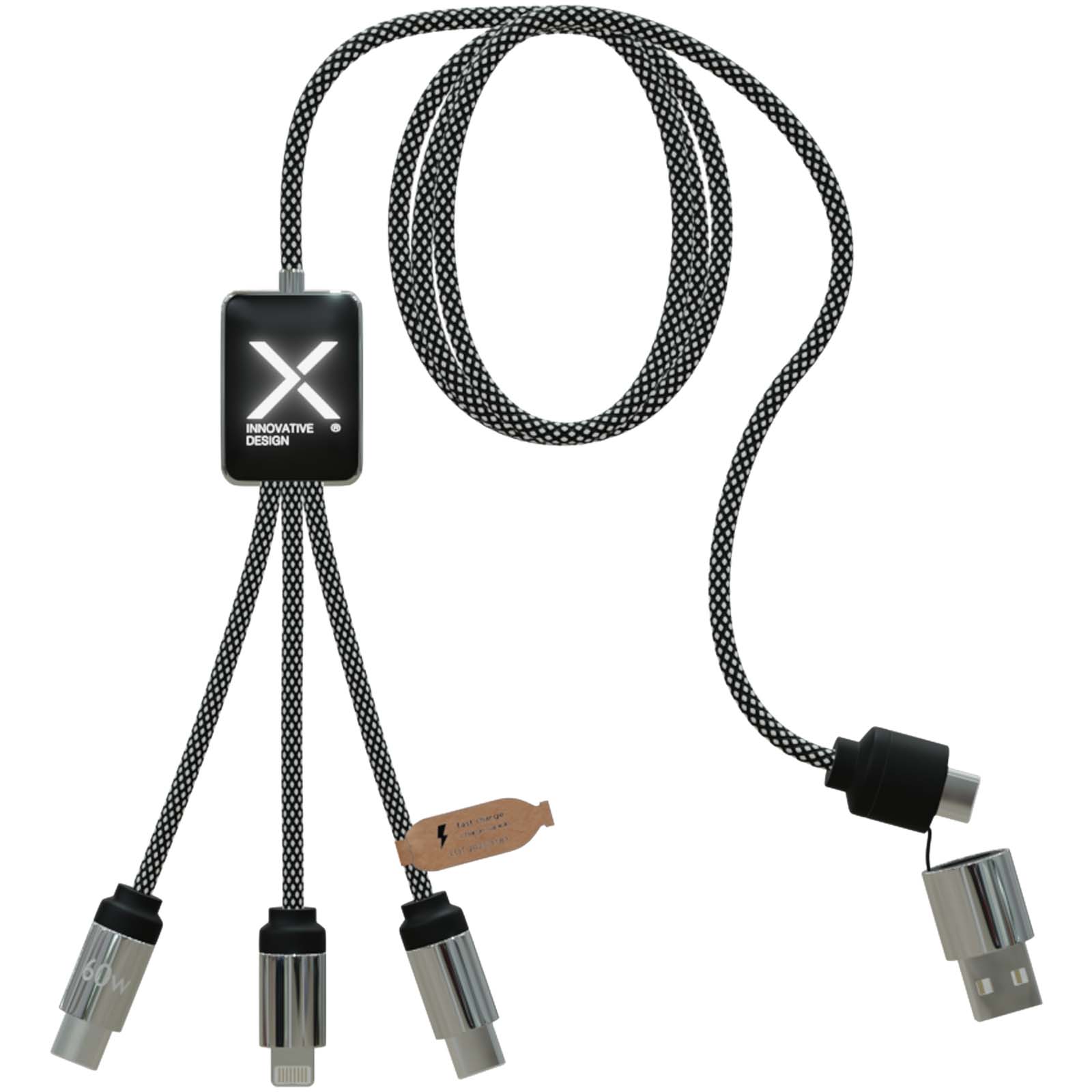 SCX.design C33 60W Type-C kabel za punjenje s dvostrukim osvijetljenim logotipom