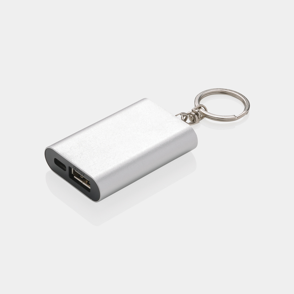 Privjesak za ključeve s powerbankom 1000 mAh