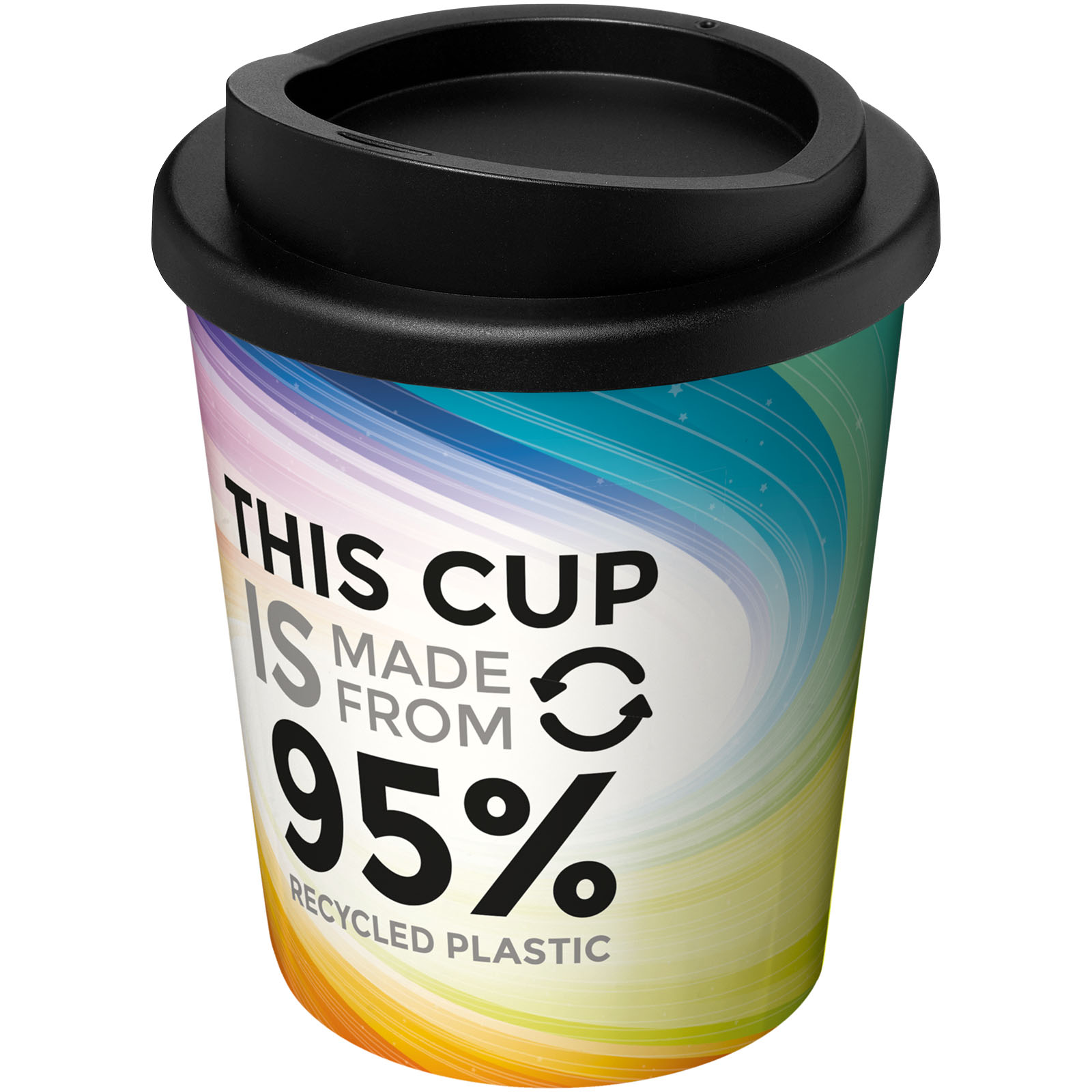 Brite-Americano® izolirana termo-čaša za espresso od recikliranih materijala, 250 ml