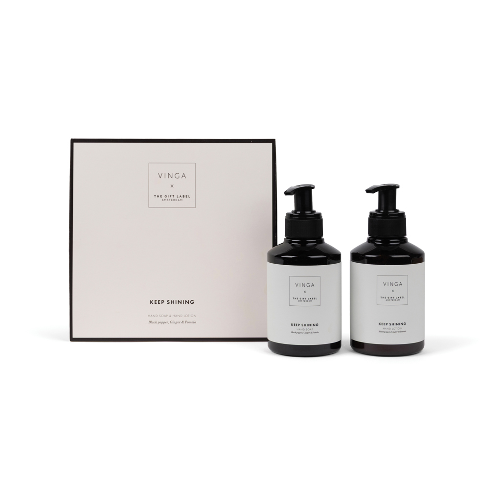VINGA x TGL poklon set za njegu ruku, 2 x 200 ml