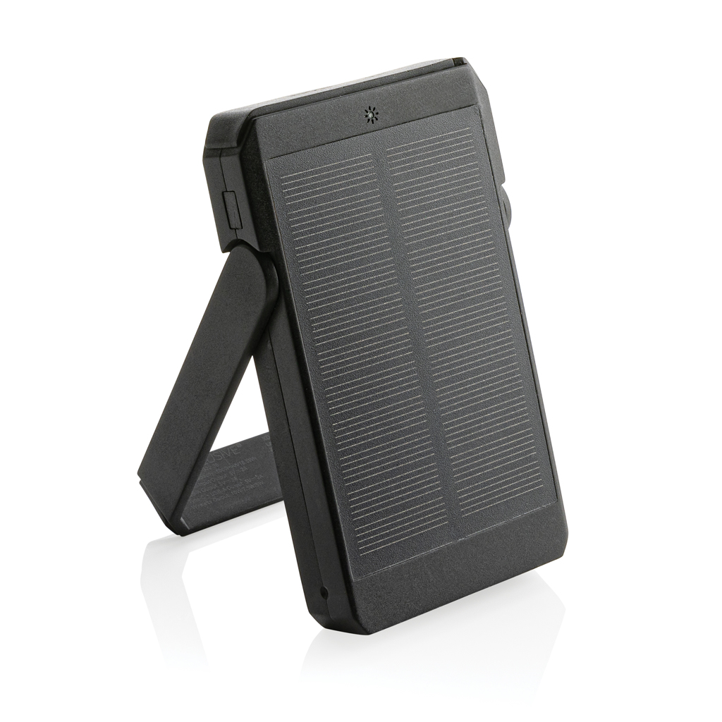 Skywave solarni powerbank 5000 mAh s bežičnim punjenjem 10 W, RCS