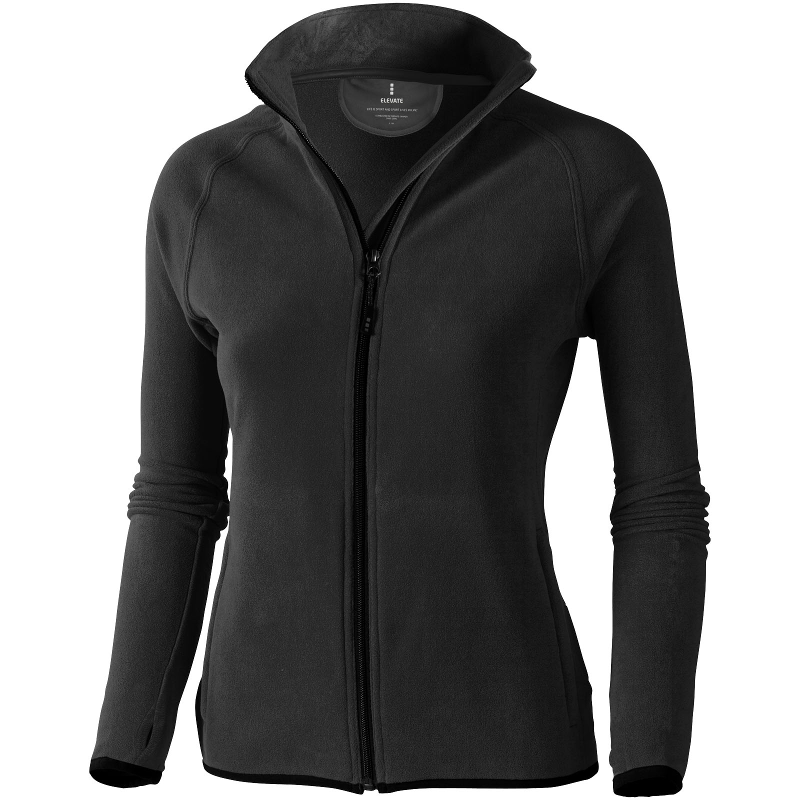 Brossard ženska flis jakna s patentnim zatvaračem