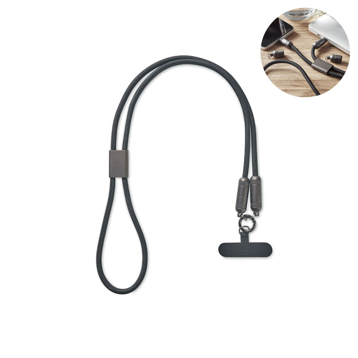 Shaka kabel za punjenje USB-C 60 W od RPET-a