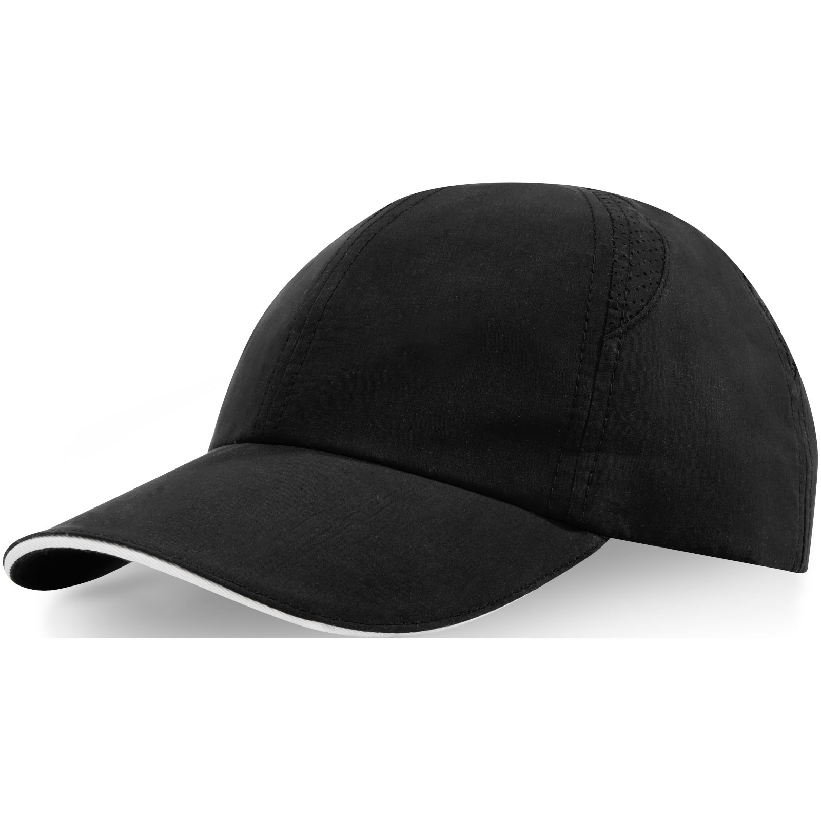 Morion 6-panelna sendvič kapa Cool Fit, 110 g/m2, GRS reciklirana