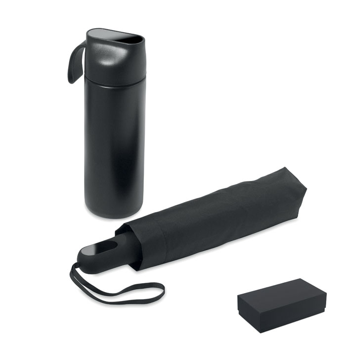 Hithere poklon set termo boce 600 ml i sklopivog kišobrana