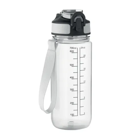 Enkel motivacijska sportska RPET boca sa slamkom 700 ml