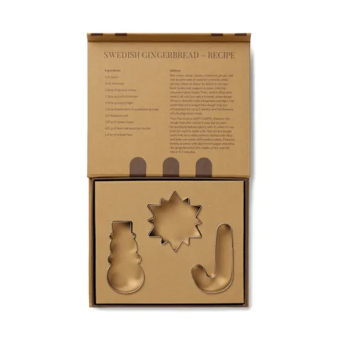 VINGA Classic set modlica za kekse, 3 komada