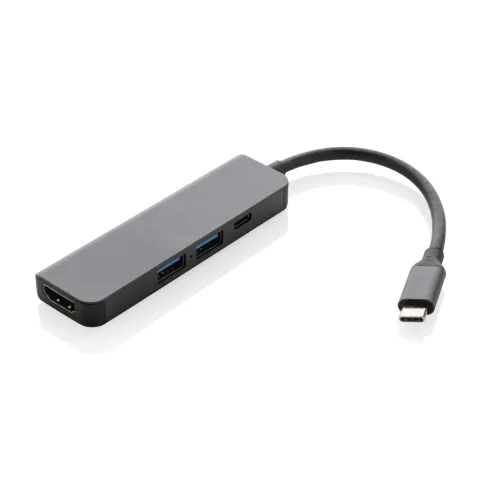 Terra RCS hub od recikliranog aluminija s HDMI priključkom
