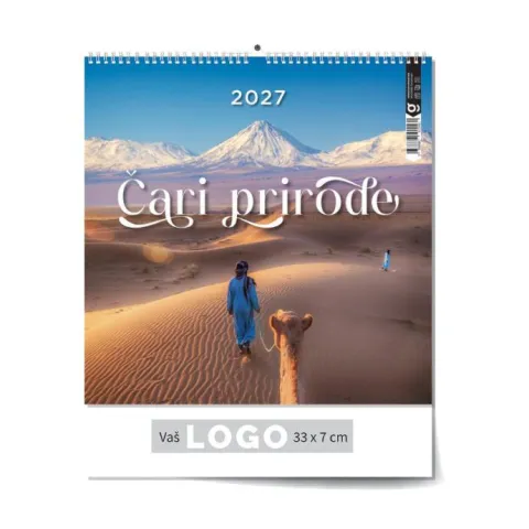 „Čari Prirode“ 13 lis., PVC vrećica, color kalendar