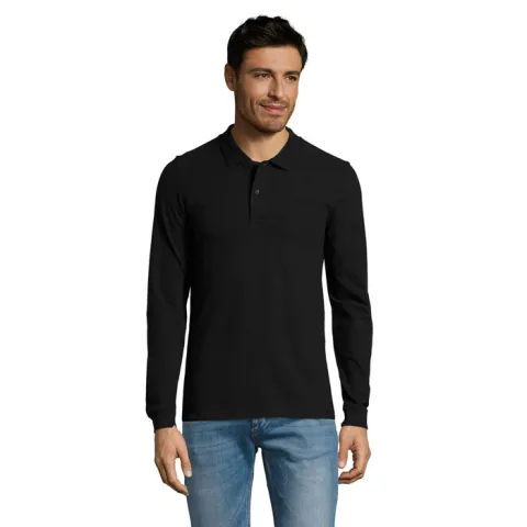 Perfect Lsl Men muška polo majica dugih rukava 180 g/m²