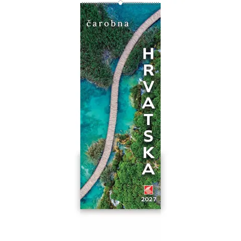 Čarobna Hrvatska – čAROBNA HRVATSKA, zidni kalendar 14 listova,  format:16.5x42cm