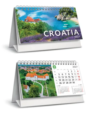 Croatia 2027 – cROATIA 2027, stolni kalendar 14 listova
