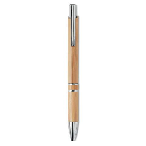 Bern Bamboo kemijska olovka od bambusa s aluminijskim detaljima