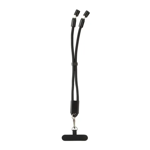 LoopAmp RCS RPET podesiva vrpca za mobitel s kabelom 60 W
