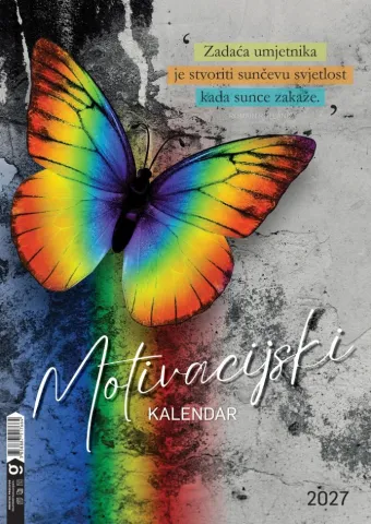 „Motivacijski Kalendar“ 13 list., PVC vrećica, color kalendar