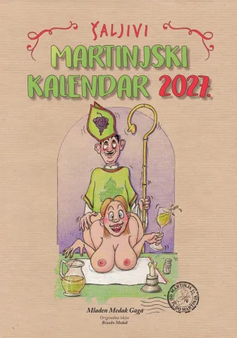 „Od Martinja Do Martinja“ 13 list., PVC vrećica, color kalendar