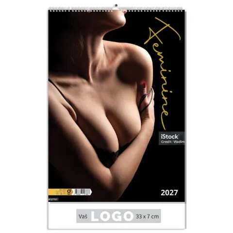 „Feminine“ 7 list., PVC vrećica, color kalendar