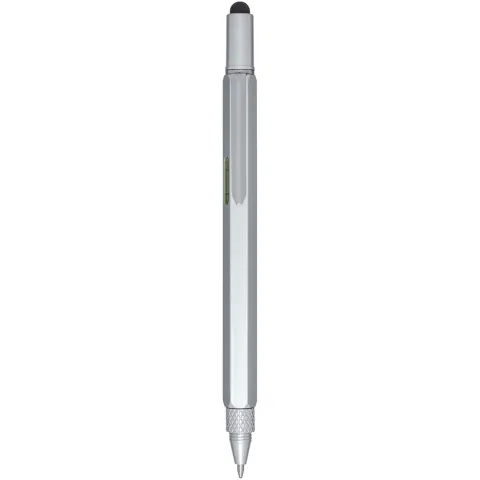 Dora višenamjenska kemijska olovka od recikliranog aluminija (crna tinta)