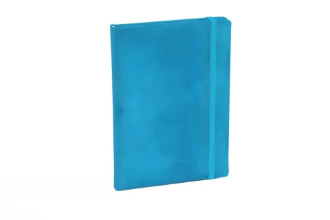 „Santano“ plavi notes A5, s gumicom
