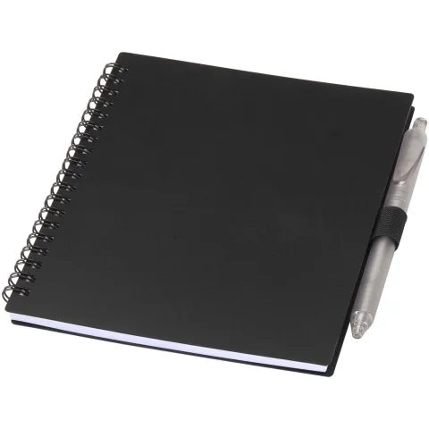 Niove set plastične bilježnice s mekim uvezom i kemijske olovke (plava tinta)